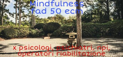Corso Mindfulness fad da 50 ecm per figure sanitarie